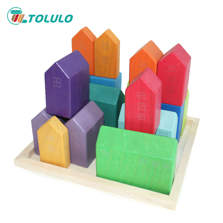 Rainbow Building Blocks